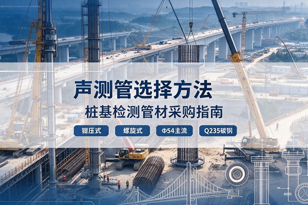苏家屯声测管选型标准