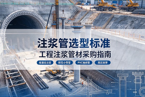 苏家屯注浆管选型标准