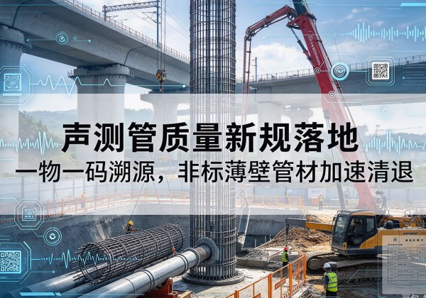 苏家屯声测管质量新规落地，一物一码溯源，非标薄壁管材加速清退